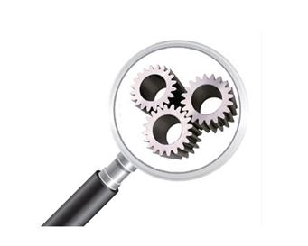 Magnify Glass with Gears
